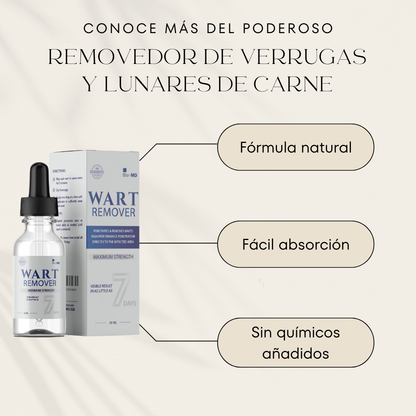 WART REMOVER REMOVEDOR DE VERRUGAS