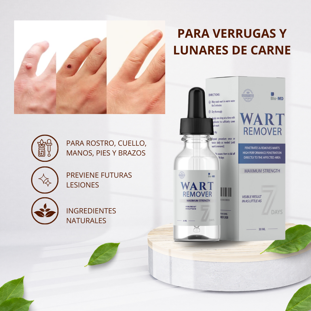WART REMOVER REMOVEDOR DE VERRUGAS